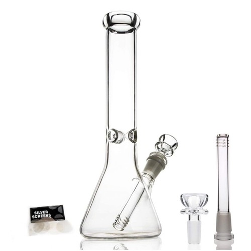 Inch heavy glass bong water - inch,