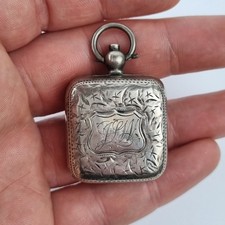 Antique Silver Square Shaped