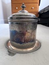 Antique English Tea Caddy