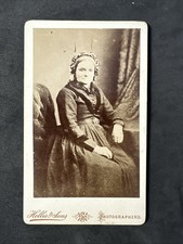 Cdv lady butterfly - cdv, by