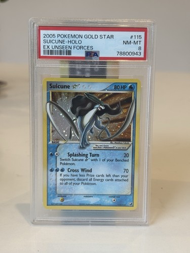 Pokemon tcg suicune gold star - tcg,
