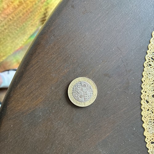 Rare 1707 2007 pound coin - rare, 2