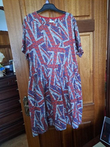 Girls next union jack floral - next,