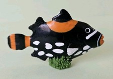 Safari Ltd Small Clown Triggerfish Rubber Toy Figurine Marine Life