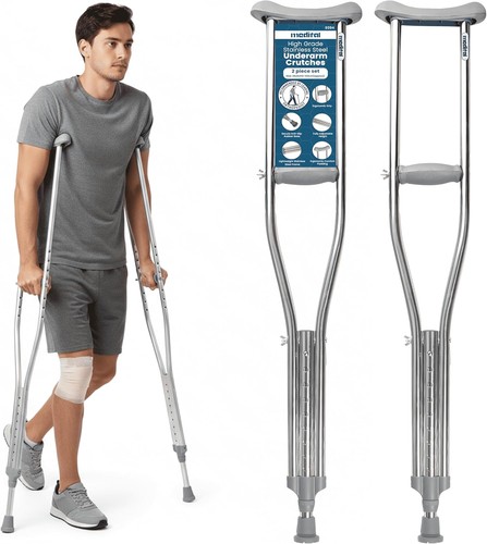 Underarm crutches height - underarm,