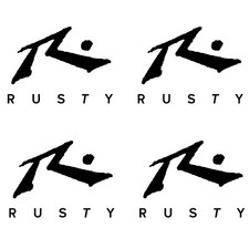 Rusty Surfboards Car Laptop