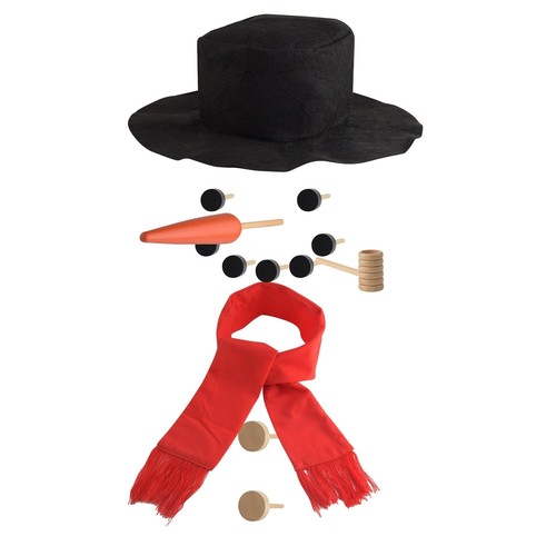 Set 13pcs snowman decorating - 1,