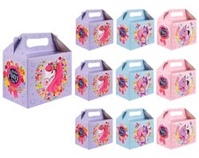 PONY PARTY BOXES Kids Themed My Little Unicorn Birthday Bags Favors Box Gift UK