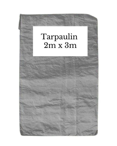 Grey tarpaulin m - tarpaulin, 2