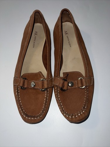 Anne klein loafer - loafer, suede