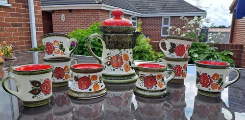 Mid century german tea set - century,