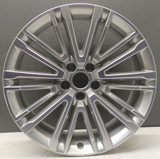 AUDI A4 B9 19" ALLOY WHEEL RIM SILVER DIAMOND CUT 8.5 OEM 8W0601025BE GENUINE X1
