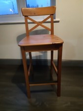 Ikea  woods  chair higher