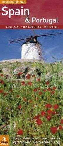 The rough guide map - rough, spain