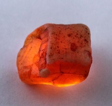 50 Carat AGI Certified Natural Hessonite Garnet Gemstone Rough Specimen T14023