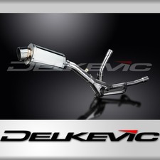 SUZUKI DL650 V-STROM 2004-2011 225mm OVAL STAINLESS SILENCER EXHAUST KIT