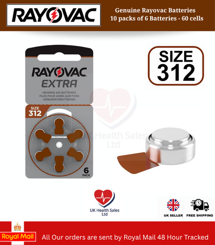 Rayovac size 312 - , hearing