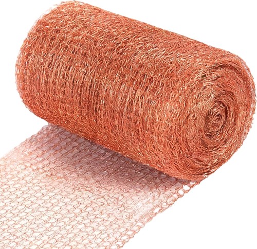 Copper mesh 15m feet pure - copper, 15m/50