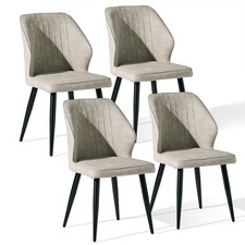 Dining chairs faux - chairs, leather