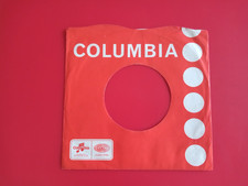 1 COLUMBIA company record sleeve. UK. Used. Original. Vintage. **EXCELLENT**