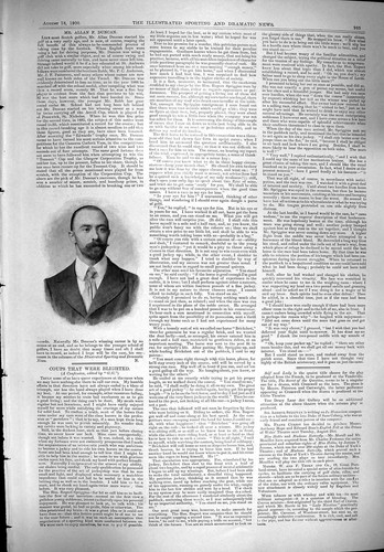 Antique print 1900 sport allan - print,