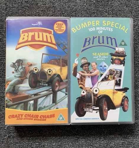 Brum vhs video tapes - video, bundle