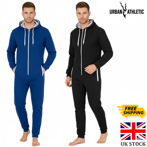 Men hooded fleece 1onesie - hooded,
