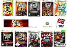 Xbox 360 Guitar Hero Games - LOWEST PRICES Legends of Rock World Tour Metallica