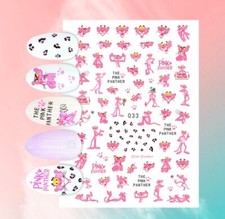 The Pink Panther Nail Art