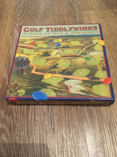 Golf tiddlywinks game fun - a, of