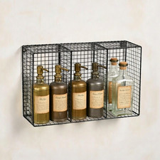 60cm Black Metal Wire Wall