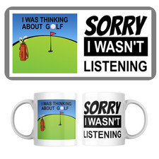 Funny Golf Mug. Office