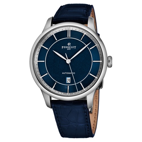 Perrelet first class - blue, dial
