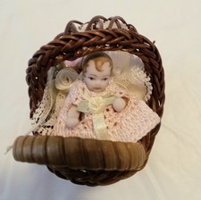 Vintage Artist All Bisque Baby