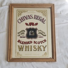Chivas regal mirror framed - regal,