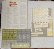 SPI Panzer Battles: Tactical Armored Warfare in World War I  ST&T game #70-1979