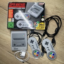 Nintendo Super SNES Classic Mini Console - More Games , Tested Boxed - Fast Post