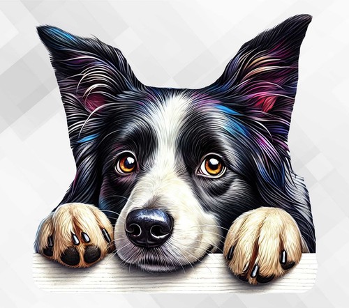 Border collie dog wall - collie,