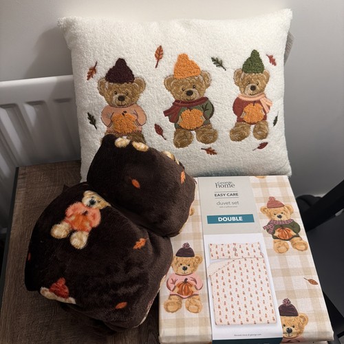 George asda teddy - george, pumpkin