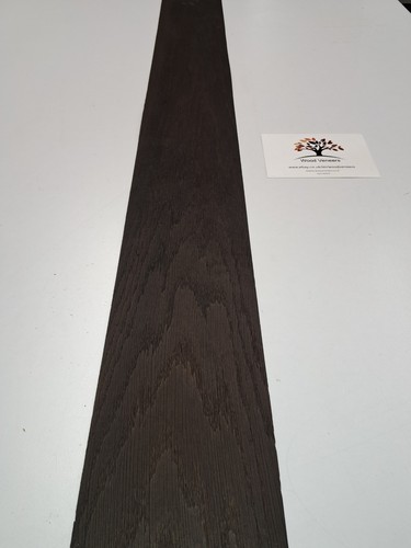 Fumed oak veneer - veneer, dark