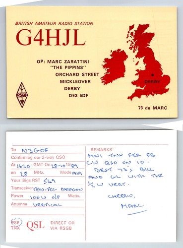 Ham radio qsl qso - radio,