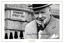 WINSTON CHURCHILL SIGNED PHOTO