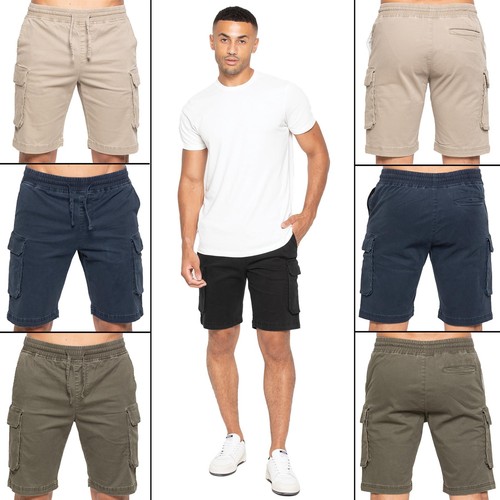 Enzo cargo shorts mens - enzo,