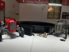 Ferguson FF30 TE20 TEA20 TED20 Tractor Bonnet Rubber Rest Strip Seal & Rivets