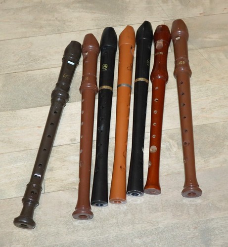 Recorder instrument lot - lot, |