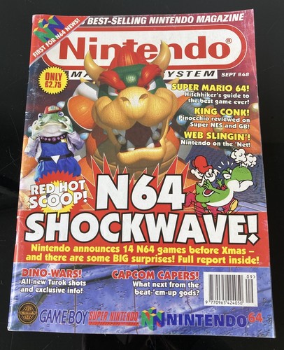 Vintage nintendo magazine - nintendo,