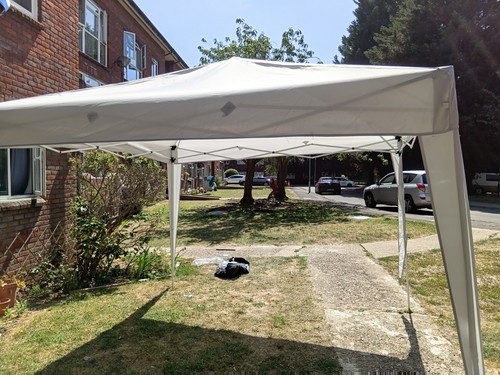 White instant pop canopy - instant,