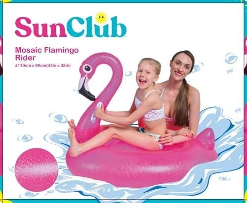 Pool inflatable flamingo - pool, pink
