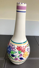 Poole Pottery Traditional Ware Table Lamp Base Hand Painted In BN Design