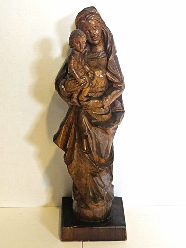 Virgin mary hand - hand, wood